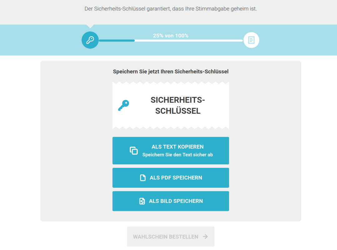 Sicherheits-Schlüssel erstellen 2026