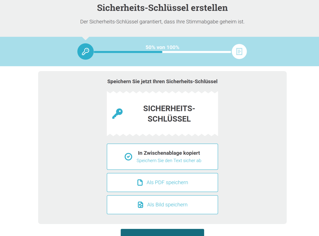 Sicherheits-Schlüssel erstellen 2026