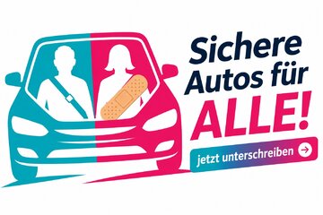 Image of the petition 1,6-fach höheres Verletzungsrisiko für Frauen bei Autounfällen? Das ändern wir jetzt!
