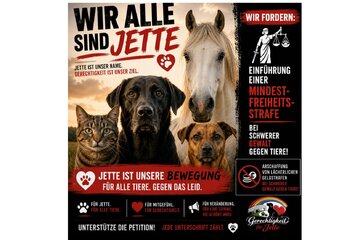 Image of the petition § 17 TierSchG – Ausschluss von Geldstrafen bei schweren Fällen der Tierquälerei