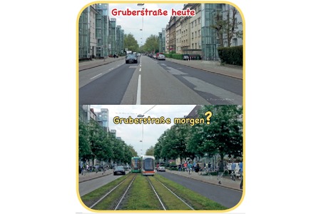 Slika peticije:2. Straßenbahnachse in Linz JA - aber OBERIRDISCH!