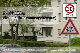 Poza petiției:30er Zone am Mühlenweg in 59302 Oelde