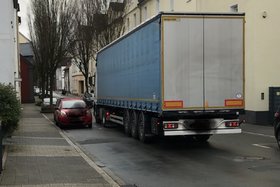 Bilde av begjæringen:40 Tonner/Sattelschlepper haben auf der Goystr/Verkehrsberuhigte Zone nichts zu suchen!
