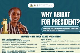 Pilt petitsioonist:A fair chance for ADELABU ABIBAT as a Presidential candidate.