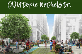Bild der Petition: (A)Utopie Rethelstraße - für eine menschengerechte Einkaufsstraße