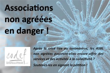 Obraz petycji Abandonnées par les différents gouvernements, les associations non agréées demandent à l'aide !