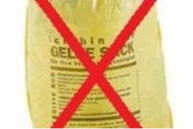 Foto van de petitie:Abfallsystem Gelbe Säcke abschaffen und Gelbe Tonne einführen