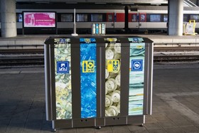Peticijos nuotrauka:Abfalltrennung am Bahnhof Wallisellen