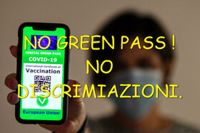 Foto della petizione:Abolizione del Green Pass o similari