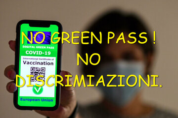 Slika peticije Abolizione del Green Pass o similari