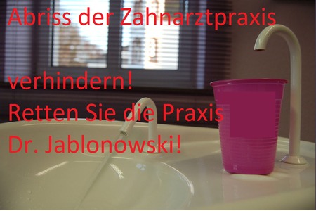 Zdjęcie petycji:Abriss der Zahnarztpraxis Homberg (Efze) verhindern!