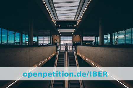 Bild der Petition Abriss und Neubau des Flughafens BER