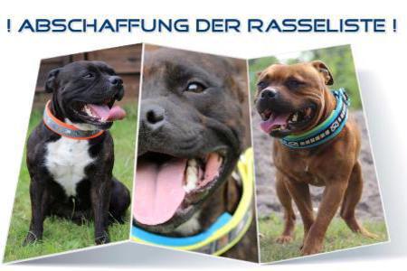 Kuva vetoomuksesta:Abschaffung der Hunde-Rasseliste in Sachsen-Anhalt