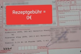 Slika peticije:Abschaffung der Rezeptgebühr