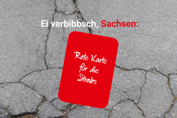Imagen de la petición Abschaffung der Straßenbaubeiträge in Sachsen