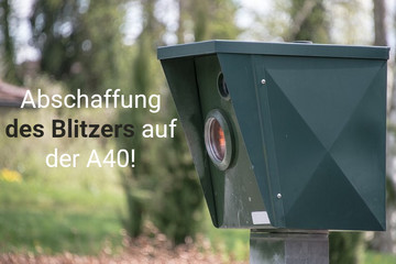 Bild der Petition Abschaffung des Blitzers auf der A40 Bochum-Wattenscheid Richtung Essen