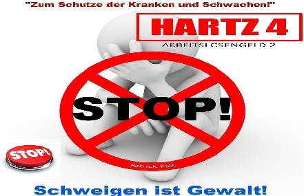 Kép a petícióról:Abschaffung des menschenunwürdigen HARTZ IV !