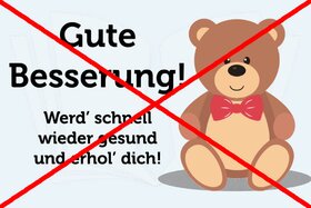 Bild der Petition: Abschaffung von "Mein Beileid" oder "Gute Besserung"