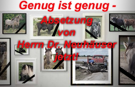 Poza petiției:Absetzung des Vorsitzenden des NABU Kreisverbandes Stendal, Herrn Dr. Peter Neuhäuser