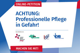 Foto da petição:ACHTUNG: Professionelle Pflege in Gefahr!