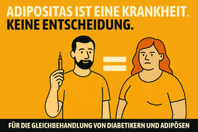 Peticijos paveikslėlis: Adipositas wirksam behandeln: Kassenübernahme für GLP-1-Medikamente jetzt ermöglichen!