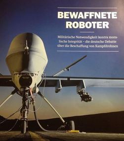 Foto della petizione:Ächtung von automatisierten Kampfsystemen (Kampfrobotern)