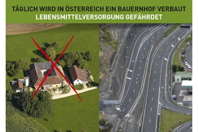 Image of the petition: Änderung aller Bauordnungen dahingehend, daß der Bodenverbrauch bei Bauvorhaben minimiert wird