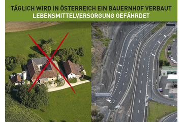 Image of the petition Änderung aller Bauordnungen dahingehend, daß der Bodenverbrauch bei Bauvorhaben minimiert wird