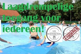 Foto della petizione:Afschaffen van de regeling van betaling voor de toegang tot speeltuin/zwembad "De Keiheuvel"