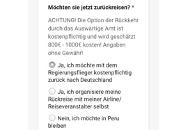 Imagen de la petición:Precios accesibles para los vuelos de retorno a Alemania