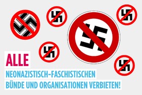 Poza petiției:Alle neonazistisch-faschistischen Bünde und Organisationen wie „Combat 18“ verbieten!