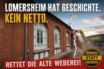 Image de la pétition Alte Weberei erhalten – Geschichte bewahren statt abreißen!