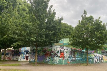 Bild der Petition Alter Schallschutz neu genutzt, Graffiti Hall of Fame für die Innenstadt