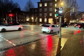 Picture of the petition:Ampelanlage am Dithmarscher Platz - kürzere Wartezeit für Fußgänger und Radfahrer!