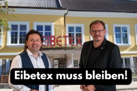 Kép a petícióról:AMS Projekt Eibetex muss bleiben!