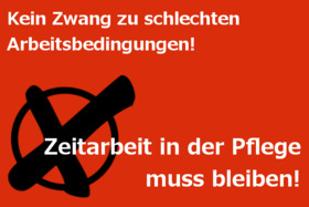 Zdjęcie petycji:An Bundesgesundheitsminister Jens Spahn: Zeitarbeit in der Pflege muss bleiben. Das geht alle an!