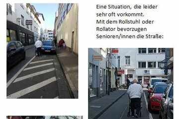 Billede af andragendet Antrag auf Änderung der Zanggasse als Fußgänger- und Grünzone mit „Urban Gardening"