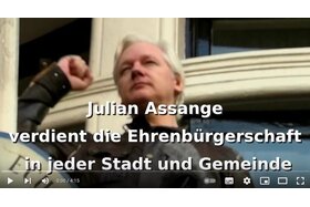 Foto della petizione:Antrag zur Ernennung von Julian Assange zum Ehrenbürger der Stadt 88662 Überlingen