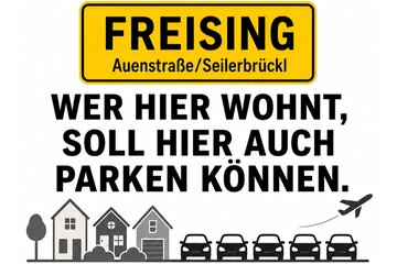 Bild der Petition Anwohnerparken in der Auenstraße in Freising
