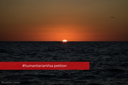 Снимка на петицията:Appel pour des visas humanitaires de l'UE pour que la Méditerranée cesse d'être un immense cimetière