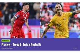 Εικόνα της αίτησης: Asian Cup without any upsets? Syria to challenge Australia for first 'upset'