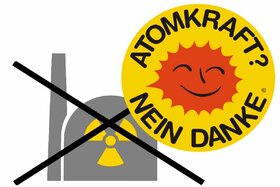 Foto e peticionit:Atomkraft schadet dem Klima!