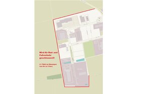 Dilekçenin resmi:Attraktive Erreichbarkeit für Radfahrende und Fußgänger des Wirtschaftsparks Mainz Rhein/Main