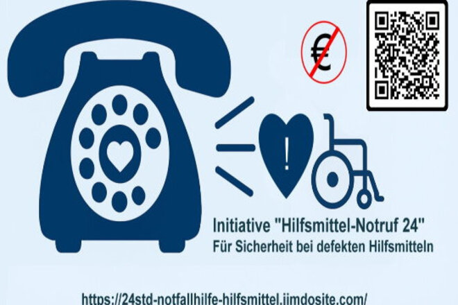 Image of the petition Aufbau eines bundesweiten Hilfsmittel-Notrufs 24