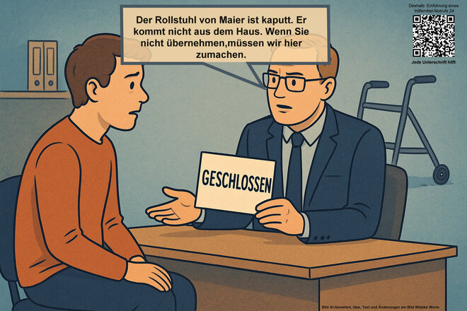 Imagem da petição Aufbau eines bundesweiten Hilfsmittel-Notrufs 24