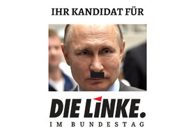 Picture of the petition:Aufforderung an die Partei "Die Linke" zur Distanzierung zum Putin-Terrorregime