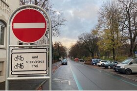 Foto della petizione:Aufhebung der Einbahnstraßenregelung in der Charlottenstraße in Reutlingen