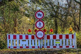 Foto della petizione:Aufhebung der Sperrung der Leipziger Straße für den Fahrradverkehr