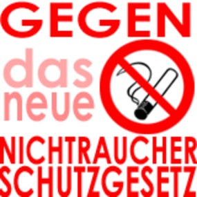 Bild der Petition: Aufhebung des "Nichtraucherschutzgesetz" in aktuell gültiger Fassung