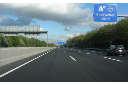 Obrázek petice:Ausbau der Ausfahrt Chorweiler (A57) Richtung Norden